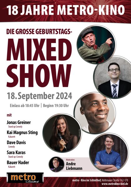 Geburtstags-Mixed Show